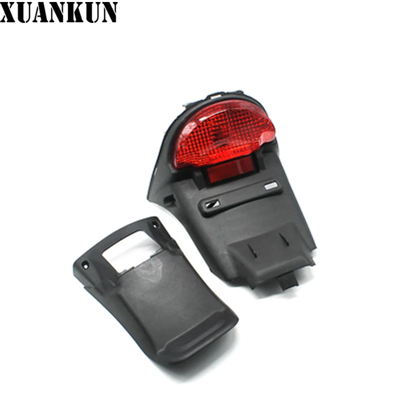 

XUANKUN Motorcycle Electric Vehicle Fittings Rear Taillight Assembly Rear Mud Tile Stop Mud Tile Brake Light Steering Lamp