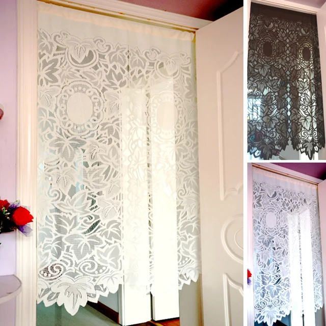 rideau pour salon blanc