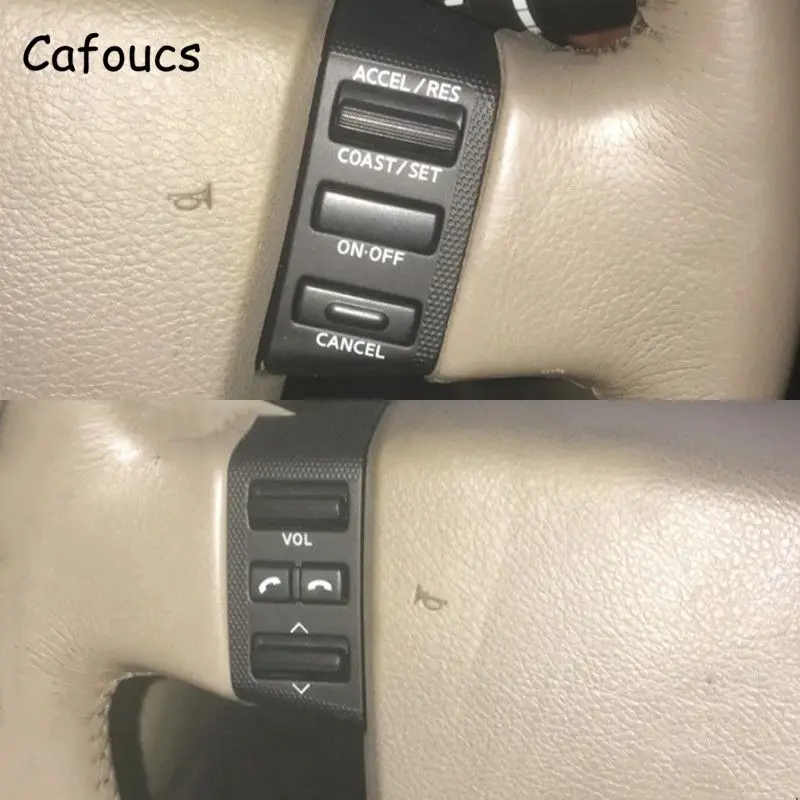 Cafoucs для Nissan Teana J31 2004 2005 2006 2007 руль круиз контроль переключатель звука Кнопка Bluetooth