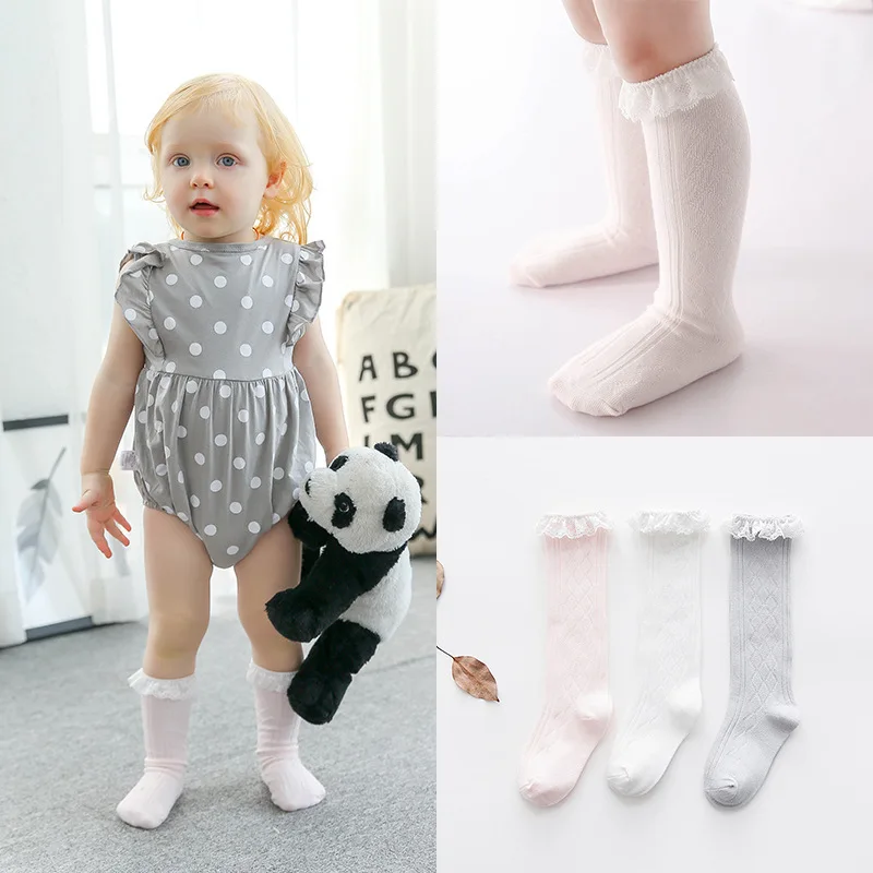 Buy New arrive Spring Baby girls socks tube socks