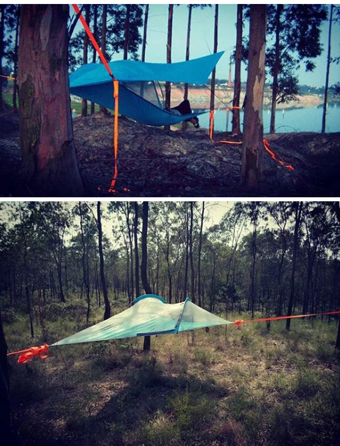 SKYSURF Camping Hanging Tree Tent 1 Person Ultralight Triangle