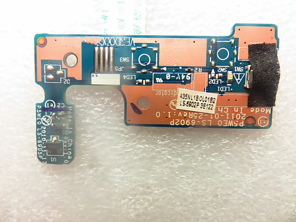 original power switch button board for ACER 5755G 5750G 5750 5350 5755 5780 NV55S NV57 ls-6902p | Компьютеры и офис