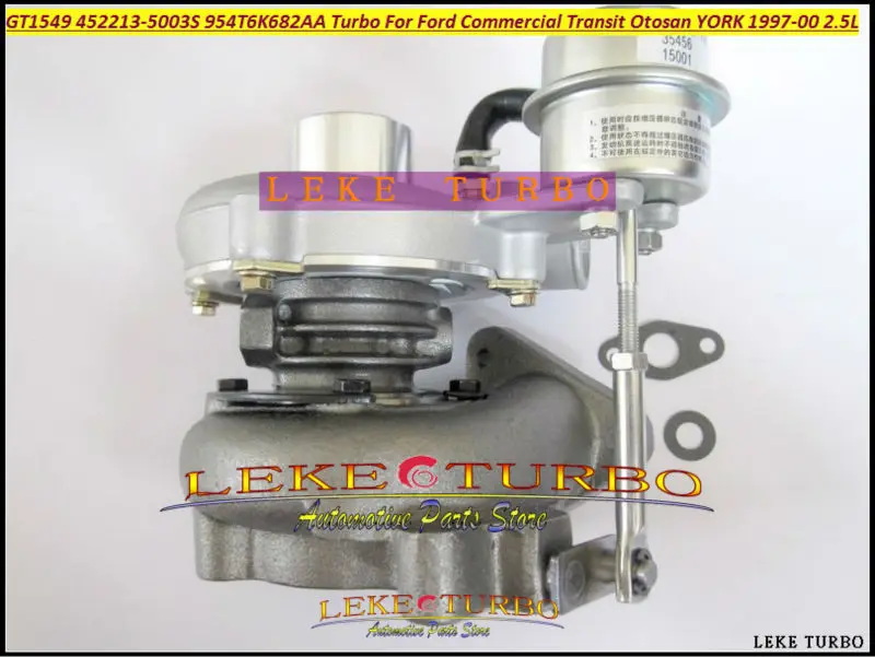 GT1549 452213-5003S 452213-0001 452213-0003 954T6K682AA Turbo Turbocharger For Ford Commercial Vehicle Transit van Otosan YORK 1997-00 2.5L TDI (3)