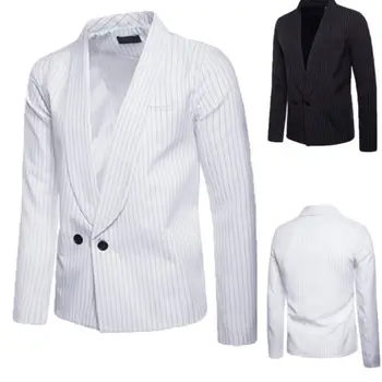 

Men's Fashion One Button Slim Fit Casual Business Suit Coat Jacket