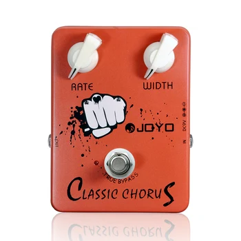 JOYOJF-05 Electric Guitar Effect Pedal True Bypass Design Classic Chorus Guitar Effect Pedal with Aluminum Alloy Material Effect
