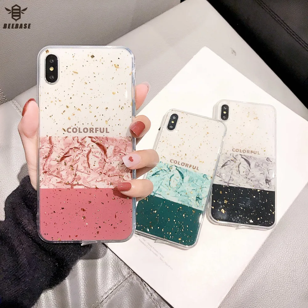 For iphone 6 case for iphone 7 case for iphone xr cover Fashion soft Marble case for iPhone 6s 7 plus 8 plus x xr xs max funda