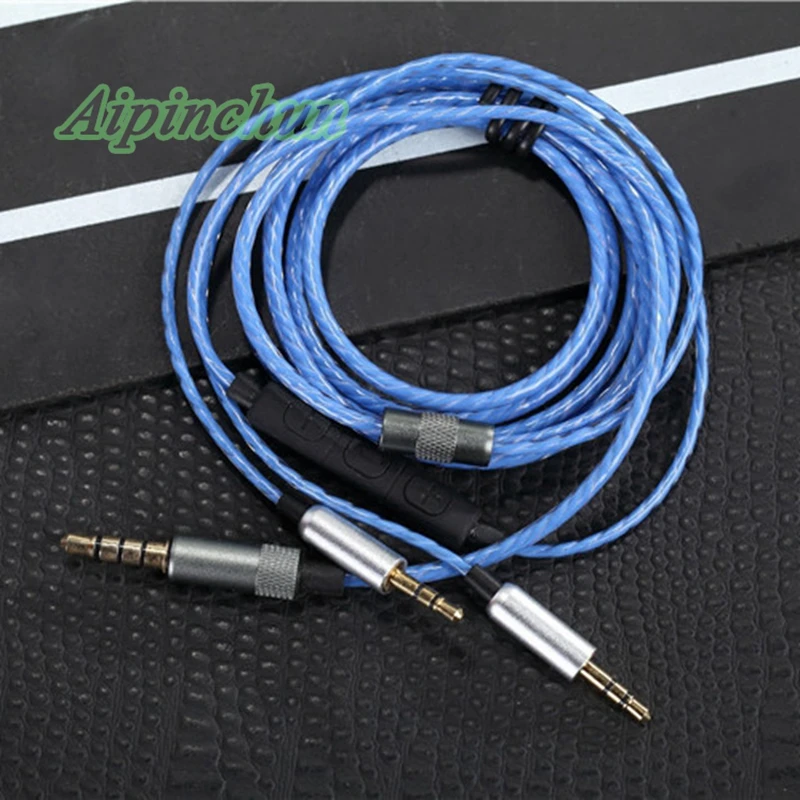 

Aipinchun 3.5mm to 2.5mm Cable Headphone Cord With Controller Replacement for sol Repulic Master Tracks HD V8/V10/V12/X3 Headset
