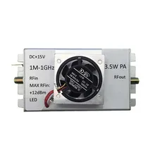 1M-1000MHz 3.5W Amplifier HF FM VHF UHF FM Transmitter Broadband RF Amplifier