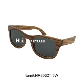 

popular zebra wood sunglasses