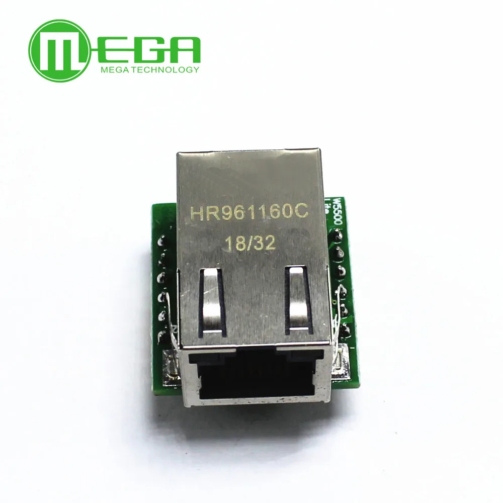 Умная электроника USR ES1 W5500 чип Новый SPI к LAN/Ethernet конвертер TCP/IP мод|Интегральные