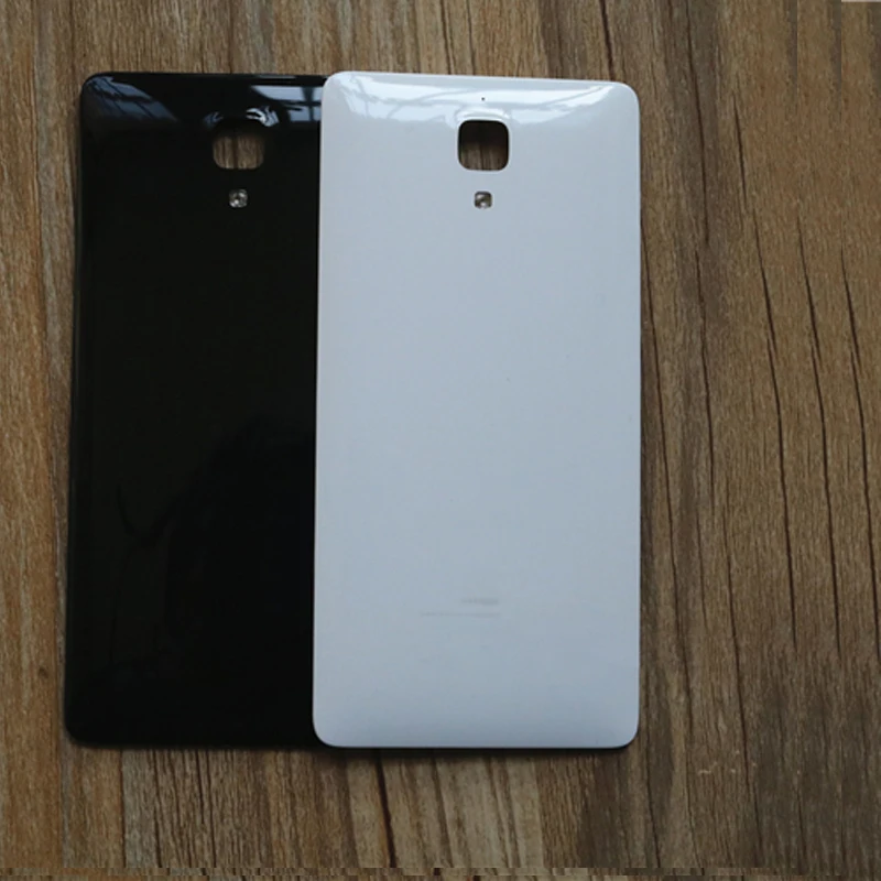 10 шт. Батарея чехол для Xiaomi Mi 4 Mi4 Корпус двери Пластик чехол для Xiaomi Mi4 5,0 дюйма Новая замена запасных Запчасти