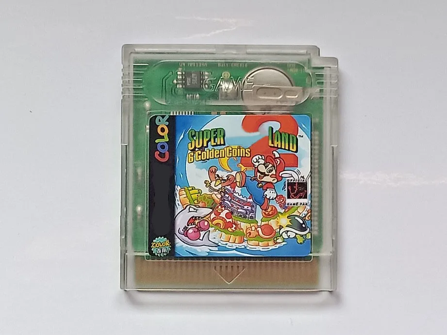 

8bit color game card : Super Land 2 - 6 Golden Coins ( USA Version!! )