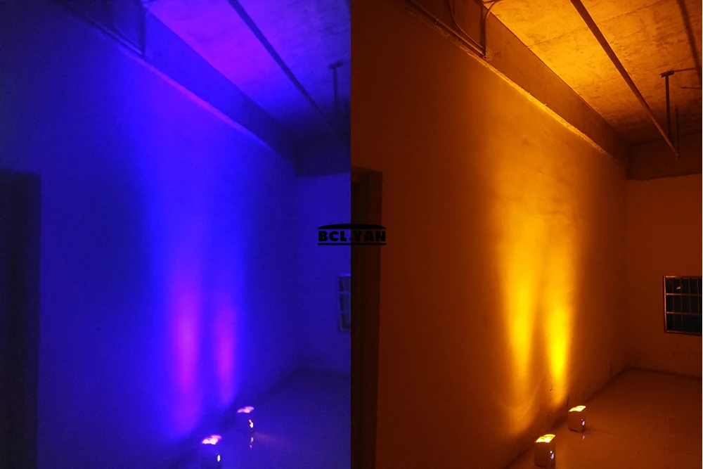 20XLot Night Club freedom 4/6x18W RGBWAUV 6in1 сценические огни с питанием от батареи Wifi Led Par|Эффект