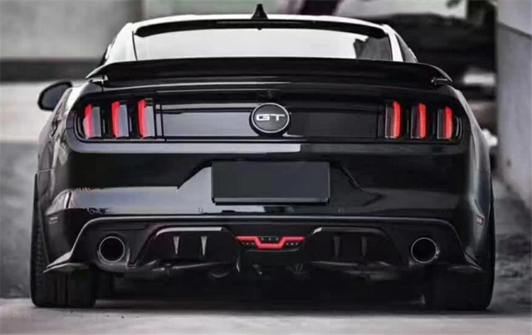 Спойлер для Ford Mustang- Mustang GT RS спойлер Высокое качество ABS Материал заднее крыло автомобиля праймер цвет задний спойлер