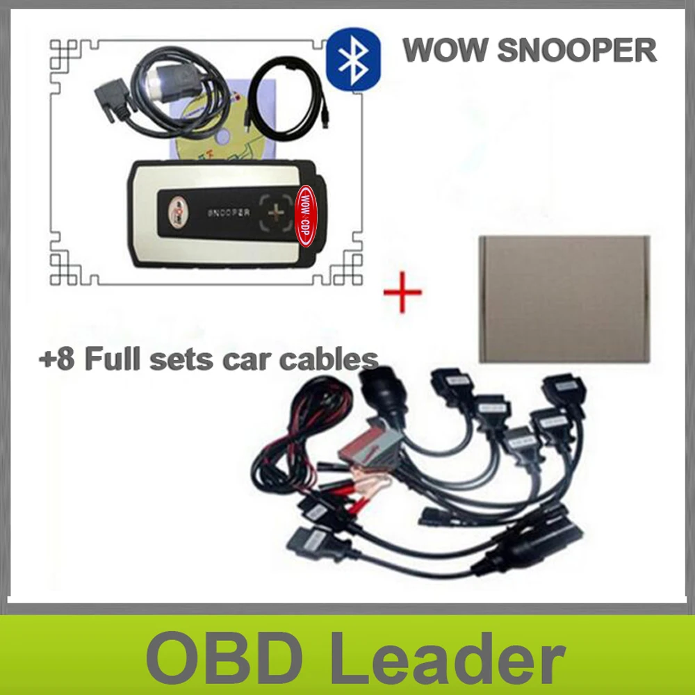 imágenes para Además de 8 cables Del Coche obd obd2 bluetooth car detector WoW Snooper vd V5.008 R2 Con Keygen CDP Auto OBD2 scan tool pro imágenes para Además de 8 cables Del Coche obd obd2 bluetooth car detector WoW Snooper vd V5.008 R2 Con Keygen CDP Auto OBD2 scan tool pro