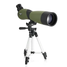 Beileshi телескоп 20x70 углообразный телескоп BaK4 водонепроницаемый противотуманный Монокуляр телескоп охотничий прицел с штатив сумка для переноски
