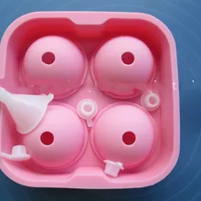 1 шт. Сферический лед решетки силиконовые формы льда Куб лоток