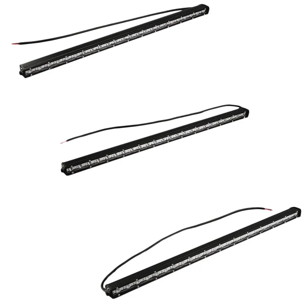 

Universal Car 27 "inches Single Row 3 W 72 W Styling 24 LED Work Light Bar Moving Door Plate Pedal Steps Light Scuff