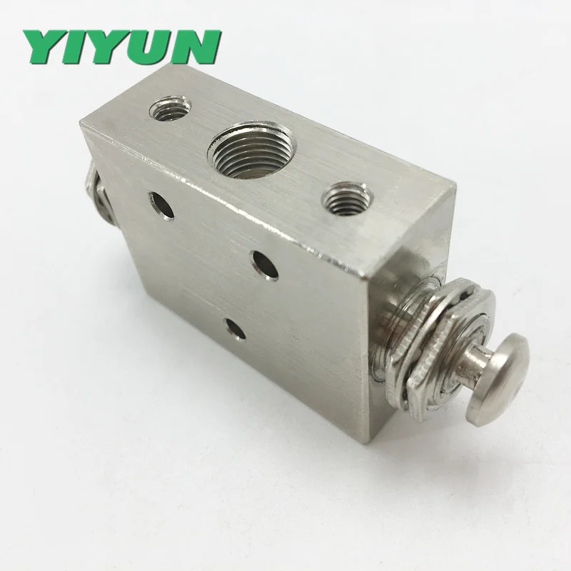 

YIYUN Small gold well type mechanical valve pneumatic switch valve TV-3S TAC2-3V TAC2-3P TAC2-31P TAC2-31V TAC2-4V TAC2-4P TAC