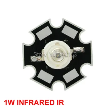 

1W 3W 5W 10W 20mm 850nm Infrared UV DC 1.5-1.7V 500mA High Power Star LED Light For DIY Torch Flashlight Home Street Led Light