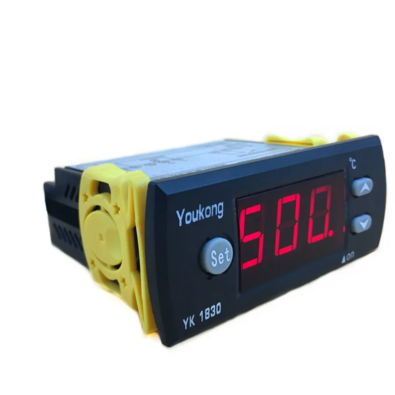 AC 110 В 220 цифровой ЖК контроллер температуры YK 1830F с 2 м сенсором термостата