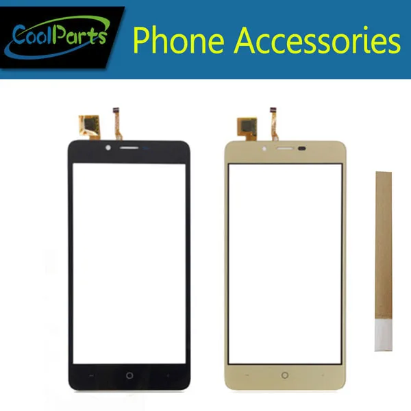 

1PC/Lot 5.0'' For Vertex Impress Lion Vertex Impress Lion Dual Cam 3G Touch Screen Digititer Panel Glass Black Gold Color+Tape