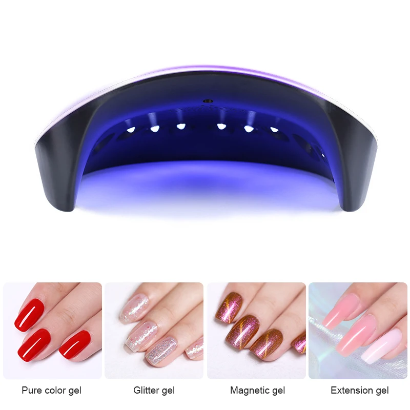

36W LED UV Curing Lamp Light USB Nail Dryer Machine with Infrared Sensor 3 Timer Settings for Gel Polish