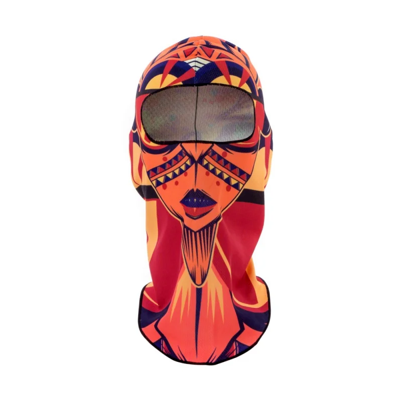Новинка, летняя мотоциклетная маска для лица из лайкры, мотоциклетная Балаклава, Байкерская штормовка, лыжная маска с защитой от уф, мотоциклетная маска - Цвет: B