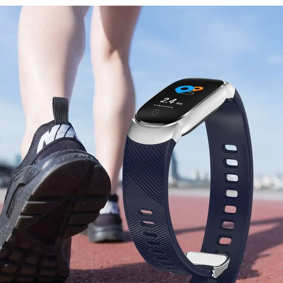 QW16 умный Браслет пульсометр фитнес трекер водонепроницаемый Bluetooth женские умные