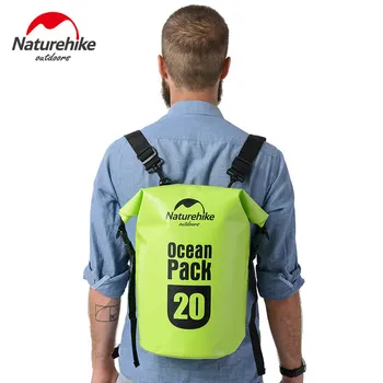 

Naturehike FS16M030-L 20L 30L Waterproof Dry Bag Backpack Rucksack Storage Pack Sack Swimming Rafting Kayaking River Trekking