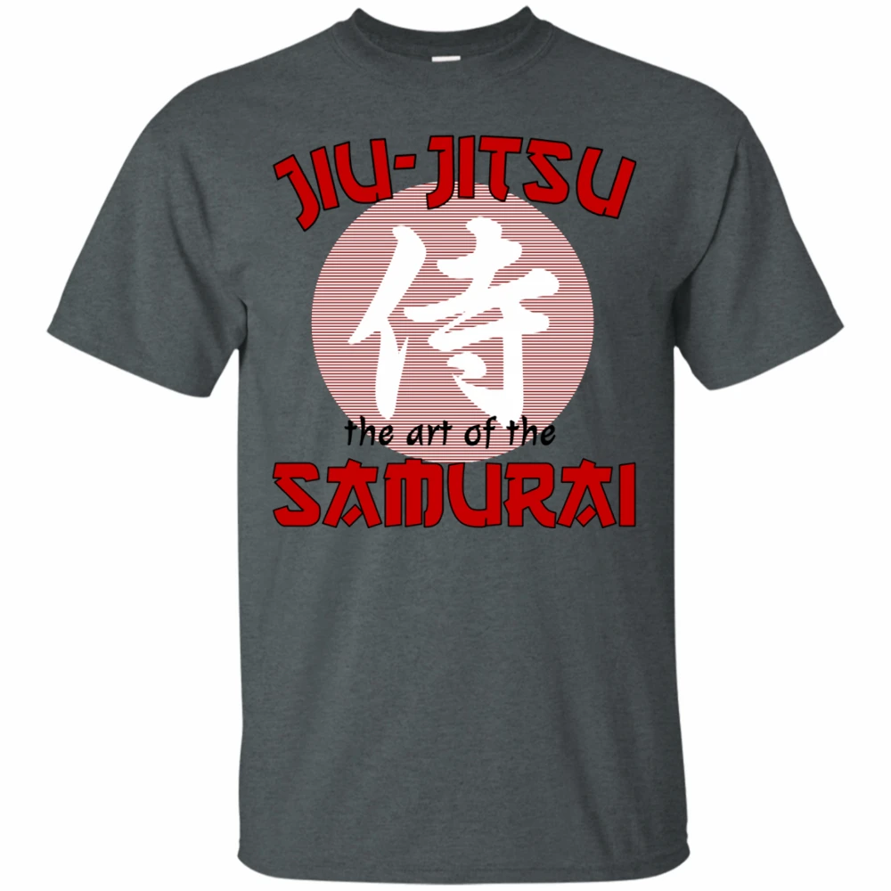 

Jiu Jitsu The Art of The Samurai Martial Arts Japan Kanji Symbol Trainings Tshirt Men Short Sleeve Shirt Tee