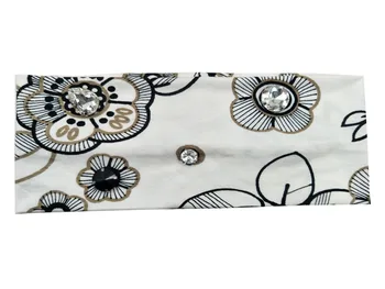 

P17287 2017 summer fashion shimmer crystal decoration plain headwears hair fascinators set of headbands hair band for women