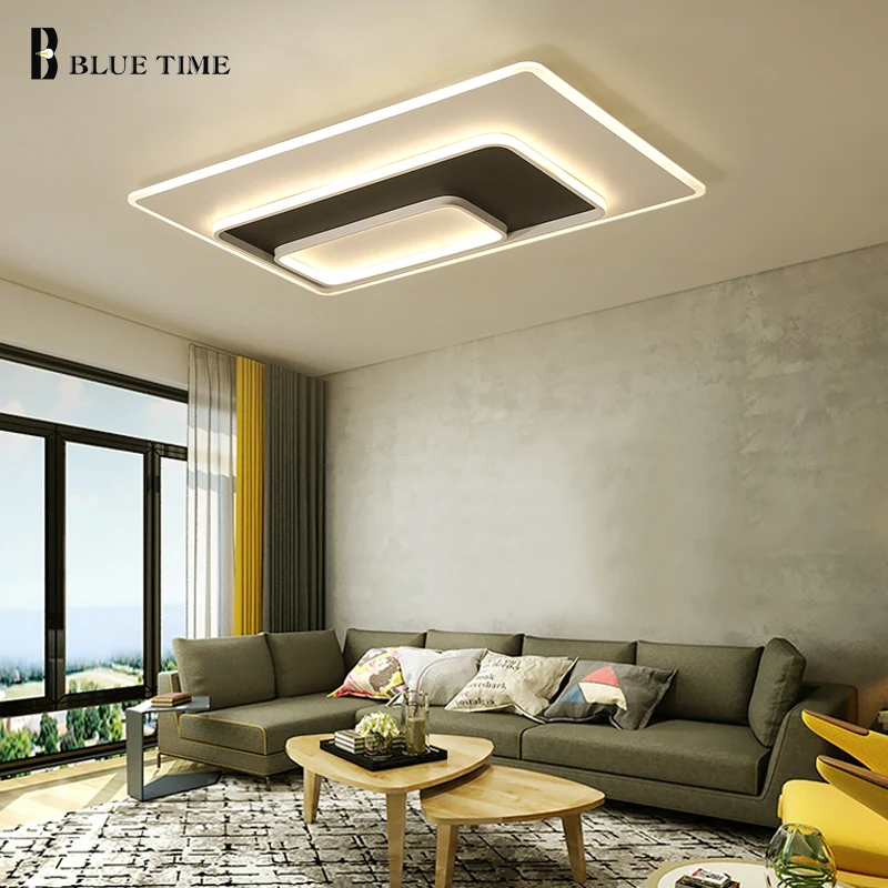 

New Acrylic Ceiling Mounted Led Chandelier For Living room Bedroom Dining room Lustres Modern Led Chandelier Lighting Fixtures