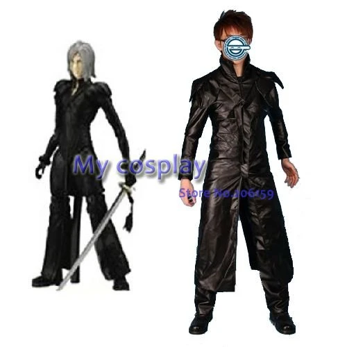 ファイナルファンタジー メンズコスプレ服 パーティー 男の子のコスチュームとアクセサリー クールな革のコート ファッション服 Party Boy Costume Boys Costumemen Cosplay Aliexpress