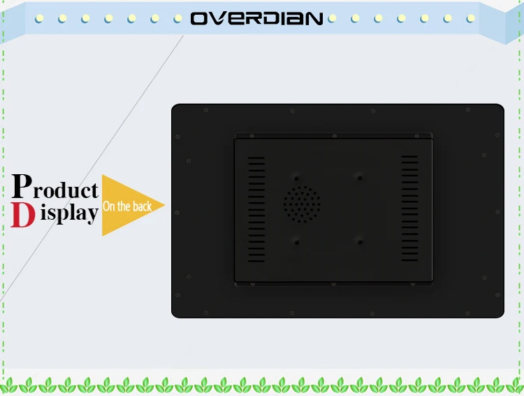 18," 32GSSD XP система промышленный ПК бытовой встроенный компьютер CapacitiveTouch самолет компьютер 16:9 экран тентуч 1920*1080