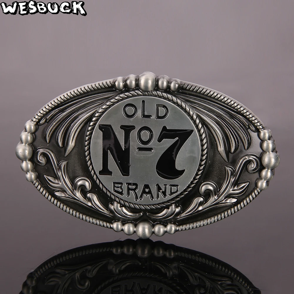 WesBuck Brand Buckles Meltal Cool Leaf Belt Buckles For Men's Belt