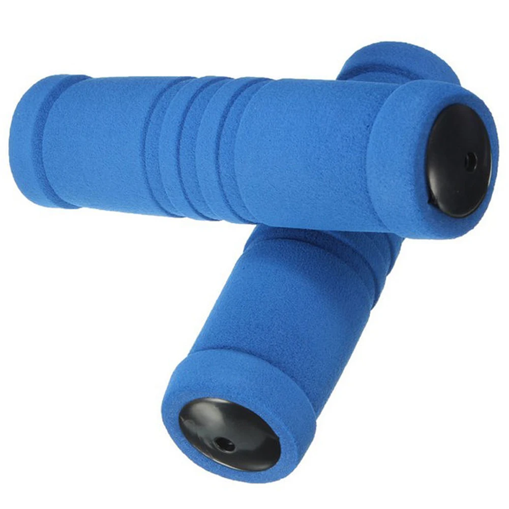 

1 Pair MTB Bike Bicycle Handle Handlebar Soft Sponge Bar Grips Blue