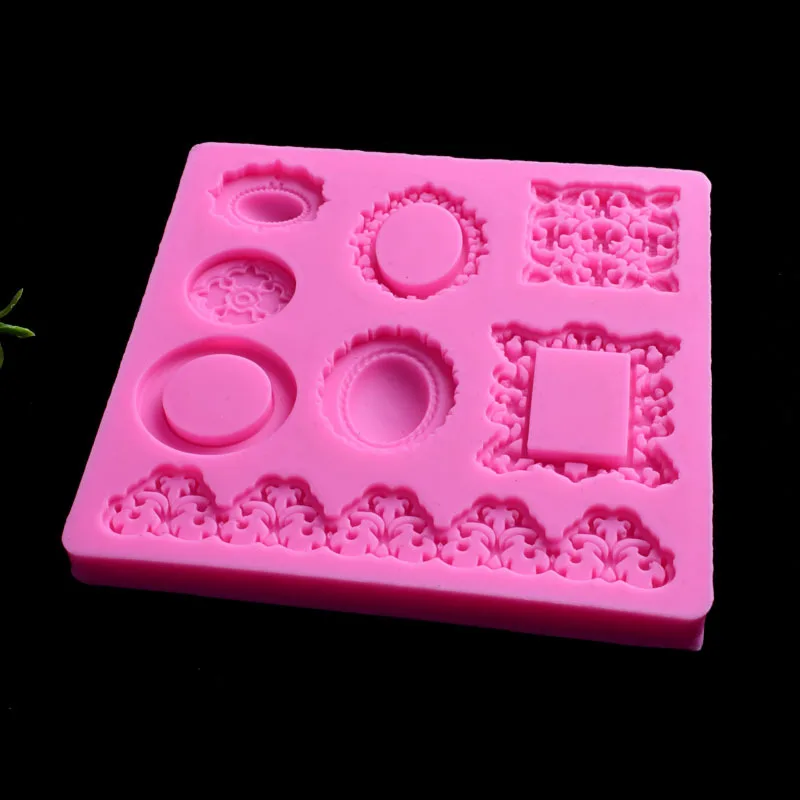 Aomily рамка с изображением мультфильмов в форме 3d-силикон для шоколада, желе, конфет форма для выпечки, формочка DIY Кондитерские бар ледяная глыба мыло формочка, инструмент для выпечки