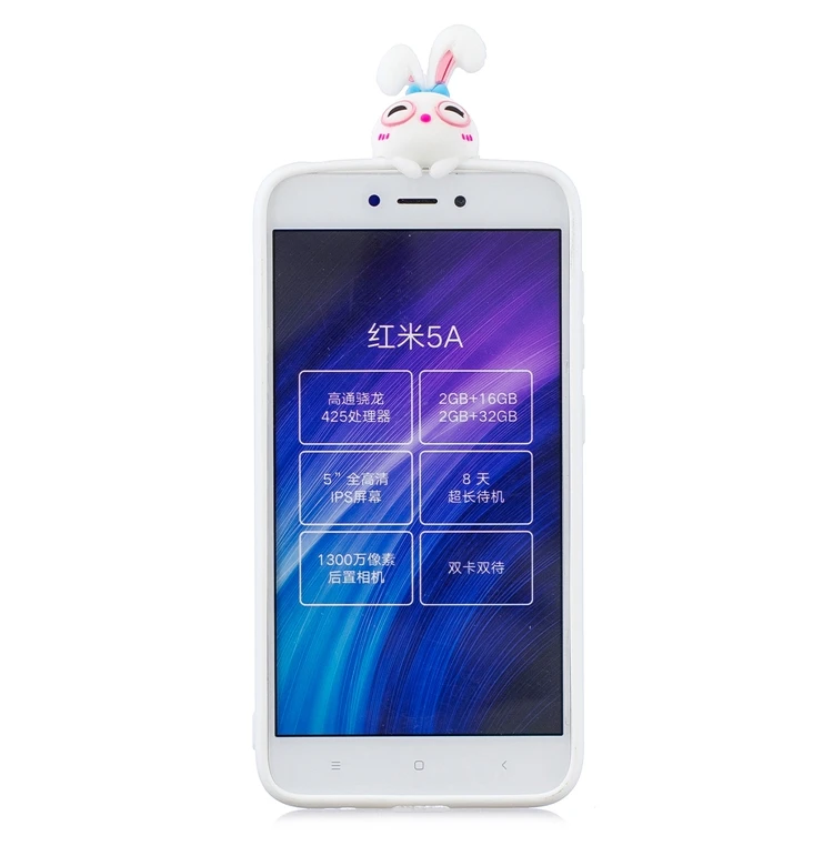 Чехол для Xiaomi Redmi 5A, мягкий силиконовый цветной чехол для телефона, чехол для Xiomi Redmi 5A a5 5,0, чехлы на заднюю панель телефона Redmi 5A, чехол