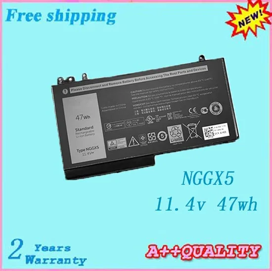 100% Новый аккумулятор для ноутбука Dell NGGX5 M3510 E5570 бесплатная доставка | Компьютеры и