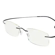 Оправа из чистого титана, магнитные очки для чтения, для мужчин и женщин, диоптрия, дальнозоркость, очки для пожилых людей, вращаются на 360 градусов, без оправы