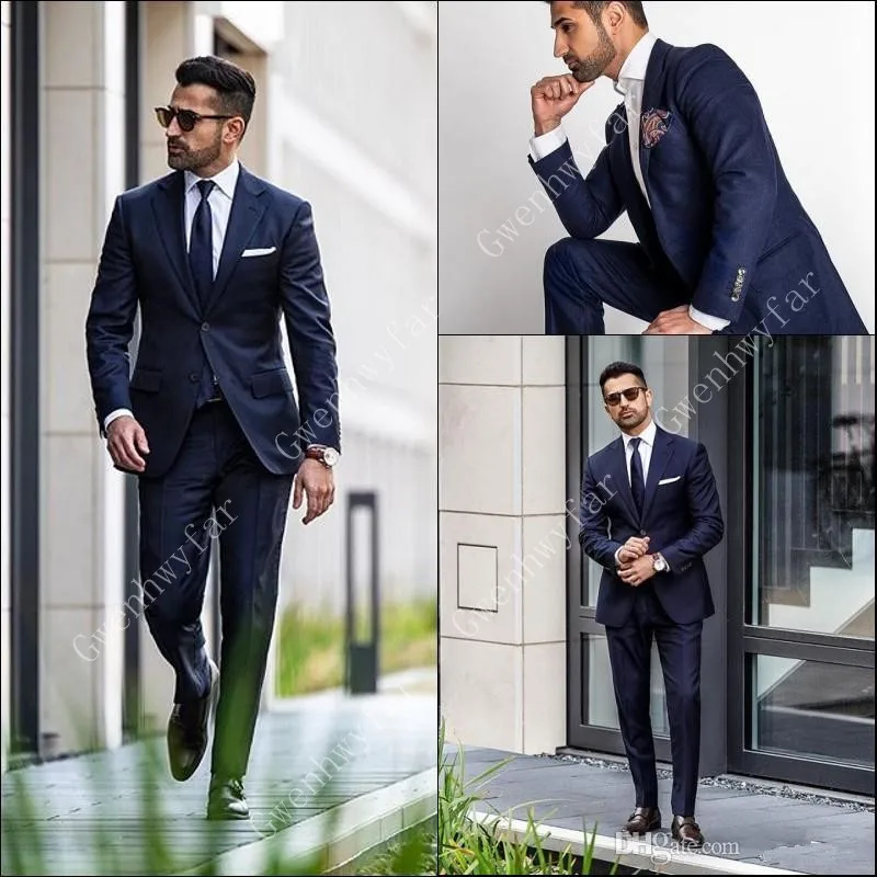 decent-dark-navy-wedding-tuxedos-cheap-formal_