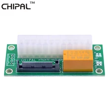 Chipal atx 24pin para 15pin sata psu cartão fonte de alimentação dupla sincronização starter extensor cabo adaptador para bitcoin litecoin mineiro