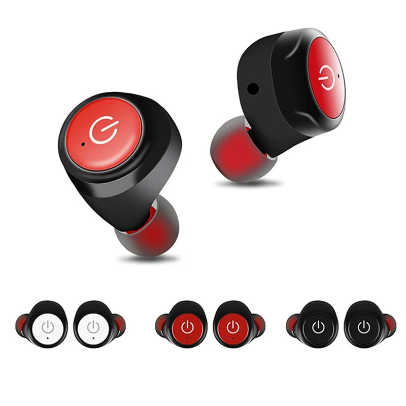 

2pcs Bluetooth Headphone For Xiaomi Mi 8 SE Mi8 Pro 5S Plus F1 A2 Lite A1 6X 5X Wireless Earphone Music Twins Headset With Mic