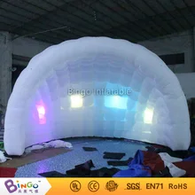Горячая белый цвет полукруг надувной диско полукупол, тент для игрушечной палатки