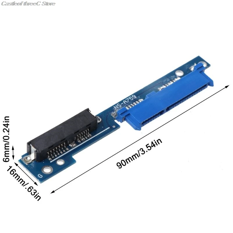 Переходник Micro SATA 7 + 6 Male на 15 Female серия ATA конвертер для Lenovo 310 312 320 330 IdeaPad 510 5000