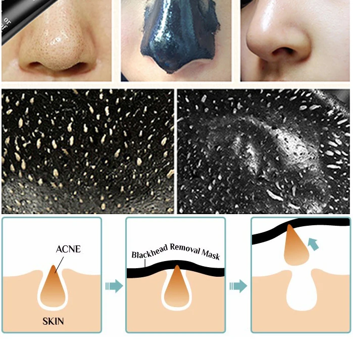 Mokeru 1 шт. Глубокая очистка натуральная маска для лица угольные угри маска отшелушивающая уголь Очищающая от черных точек грязевая маска для кожи