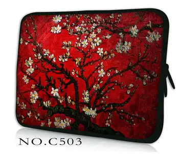 

New Red Flower Laptop Sleeve Case For Laptop 13",14",15",15.6",17Messenger Handbag Bag For Macbook Air 13.3,15.4 Free Shipping