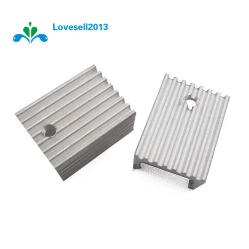 

10PCS Heat Sink 21x15x10mm Aluminum Heat Sink TO-220 Transistors DIY