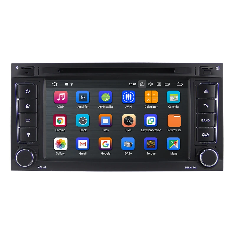 KSAOTU 7 &quotDAB + 4G Android 8 1 автомобильный DVD плеер SD GPS для VW Touareg T5 Multivan|Мультимедиаплеер